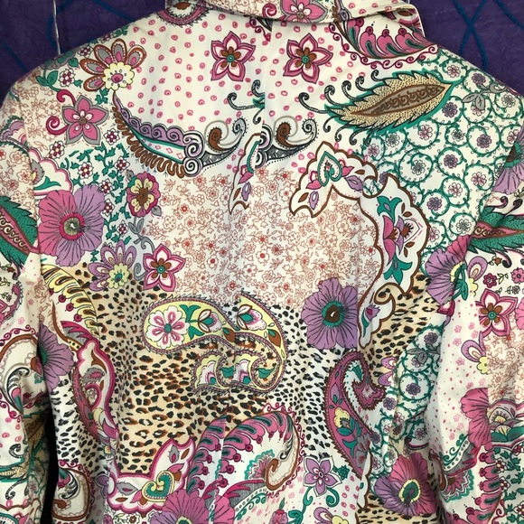 Harve Benard Print Blazer by Benard Holtzman - Picture 8 of 8